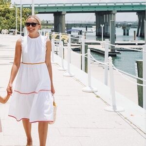 J. Crew White Maxi Dress